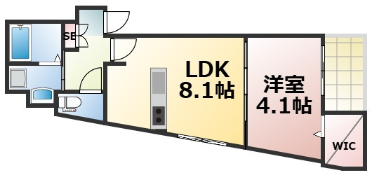 【間取り】 | Sierra深江南　仲介手数料無料