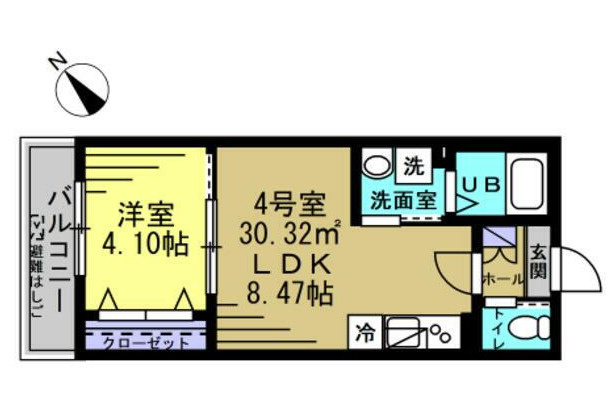 グランパラディソの間取り