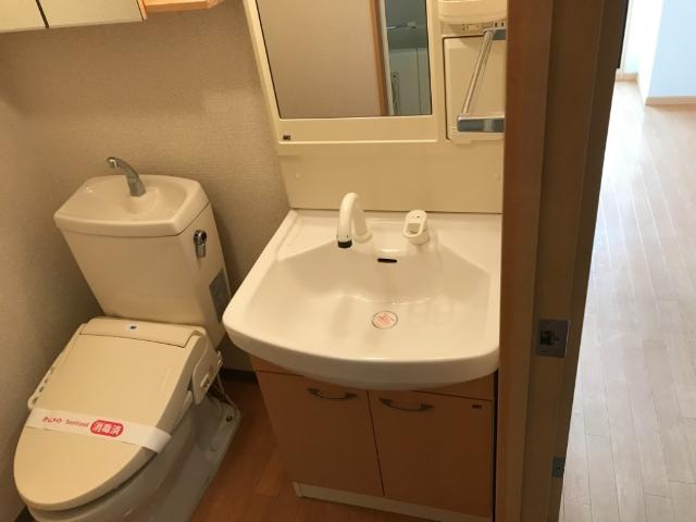 パピエの洗面所