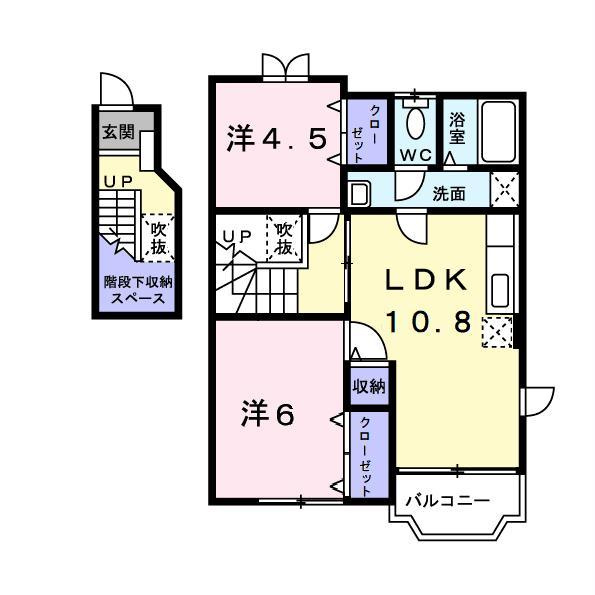 バーデンハイムⅢの間取り