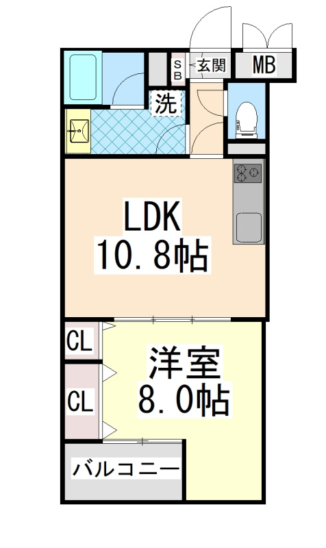 ソレイエールの間取り
