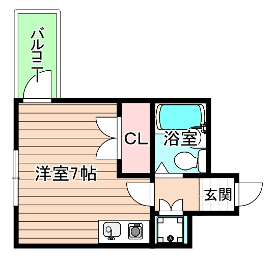 大阪市都島区内代町１丁目の賃貸マンションの間取り