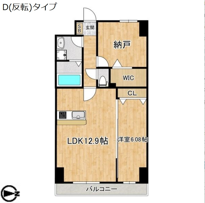 GROOVE豊中レジデンスの間取り