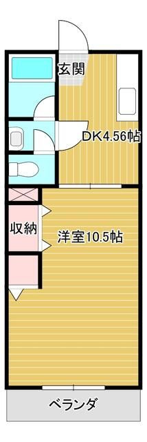 サンフラワーＫⅡの間取り