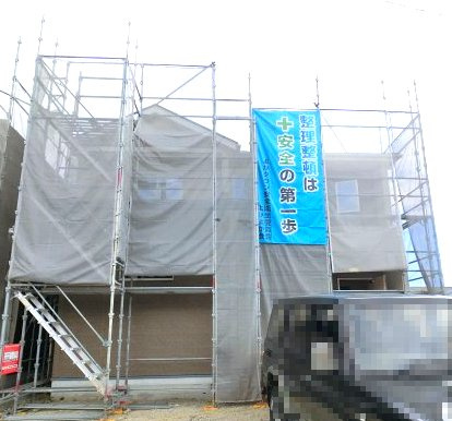 神埼町田道ヶ里4期　２号棟の外観|9月完成予定