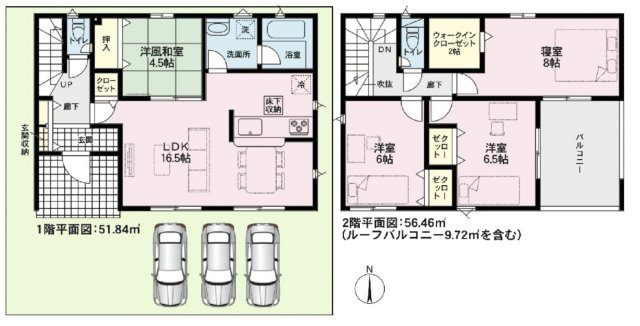 クレイドルガーデン　金沢市末町 第1