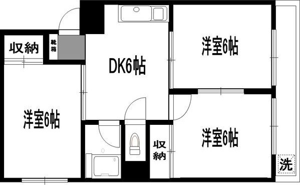 貫井東本町ビルの間取り