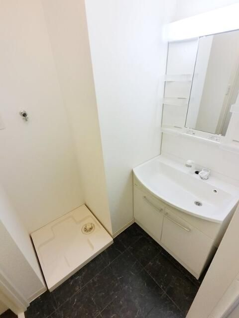 相模原市中央区すすきの町の賃貸マンションの洗面所