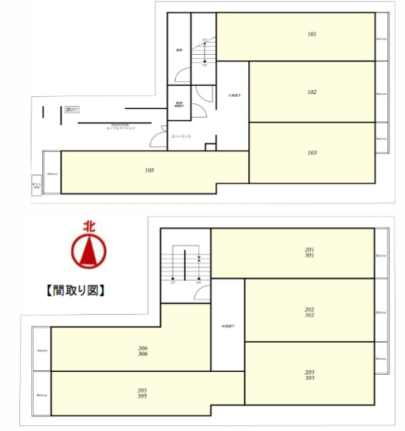 協弘Tokyoの区画図