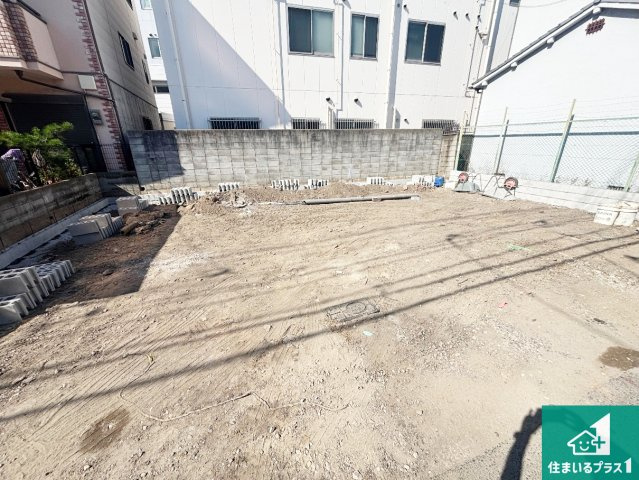 大阪市西成区玉出東　新築一戸建ての外観|現在の進捗状況です！順調に作業進行中、完成が待ち遠しいです！詳細の間取り等、お気軽にお問い合わせください！