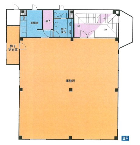 仮称）旭町4丁目事務所の間取り|2F