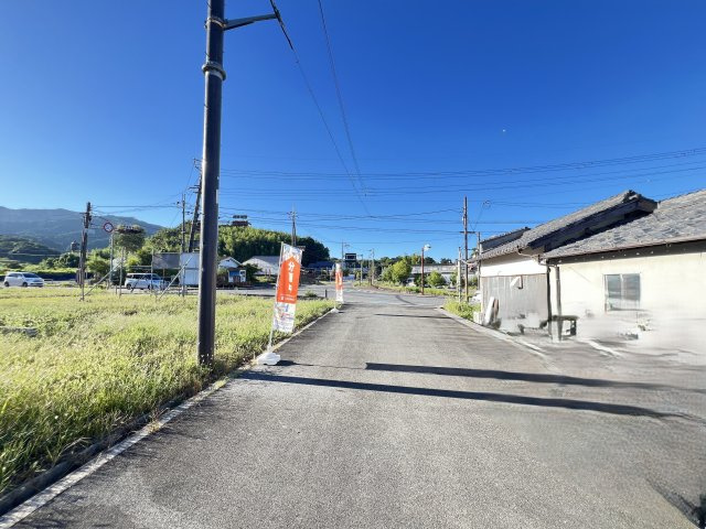 高市郡明日香村奥山の前面道路含む現地写真
