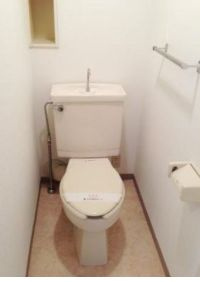 菊川パーク・ホームズのトイレ|ゆったりとした空間のトイレです