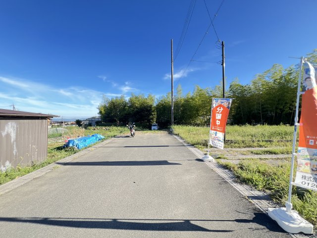 高市郡明日香村奥山の前面道路含む現地写真