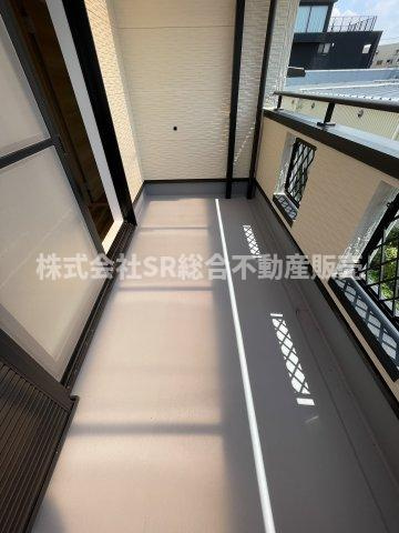 稲田新町3丁目中古戸建のバルコニー|南向きバルコニーなので陽当たり良好で洗濯物が乾きやすいです！