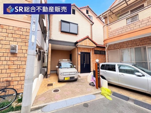 稲田新町3丁目中古戸建の外観|住環境充実♪前面道路が約5.7mと広く、お車の運転もしやすいです！