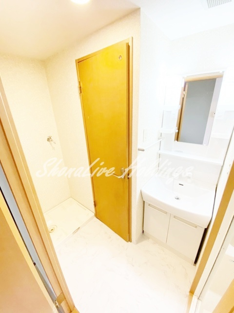 藤沢市湘南台３丁目の賃貸マンションの洗面所|洗面化粧台付き！
