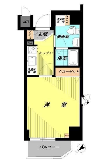 アマヴェル墨田 の間取り