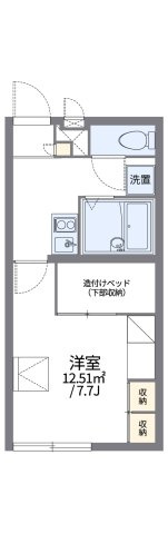 レオパレスフイリスの間取り
