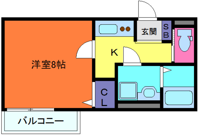 エトワール六甲の間取り
