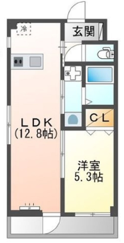 フレンテ鵜の木　の間取り|間取り