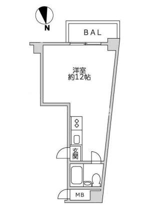 【間取り】 | アスカ南麻布