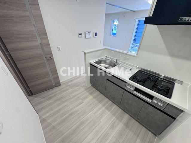 Σresidence歌川町　A棟のキッチン|当社、チルホームのHPもご覧ください(^^)/物件情報多数♪