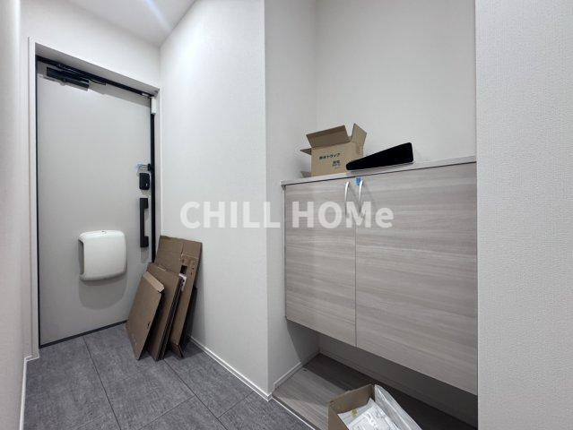 Σresidence歌川町　A棟の玄関|当社、チルホームのHPもご覧ください(^^)/物件情報多数♪