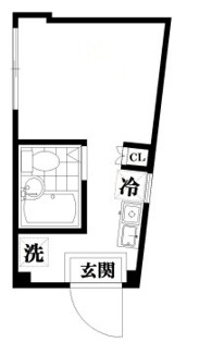 【間取り】 | リプロン大森8 | 間取りです。