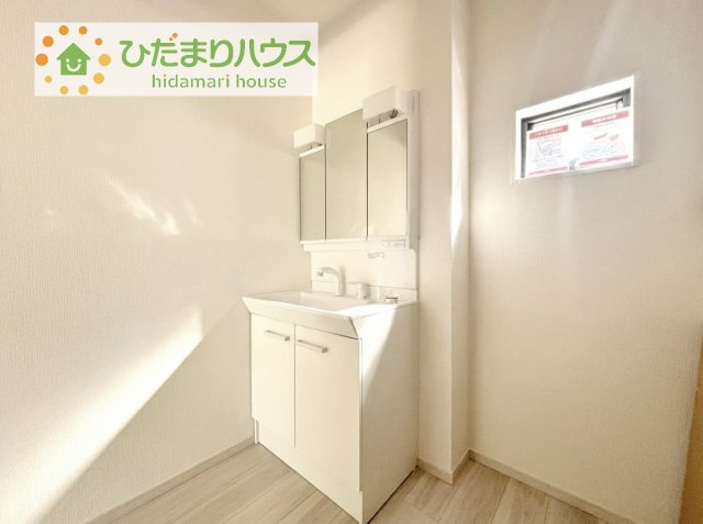 【独立洗面台】 | 土浦市上高津2期　新築戸建　6号棟 | シンプルで使い勝手の良い独立洗面台！