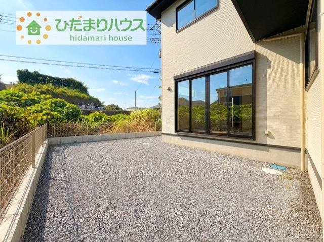 【庭】 | 土浦市上高津2期　新築戸建　3号棟 | お庭付物件になります！お庭遊びや、プールなどお子様も大喜び(^^)