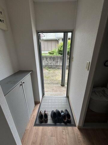 アムールコートの玄関