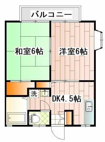 アムールコートの間取り