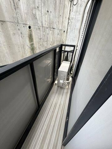 アムールコートのバルコニー