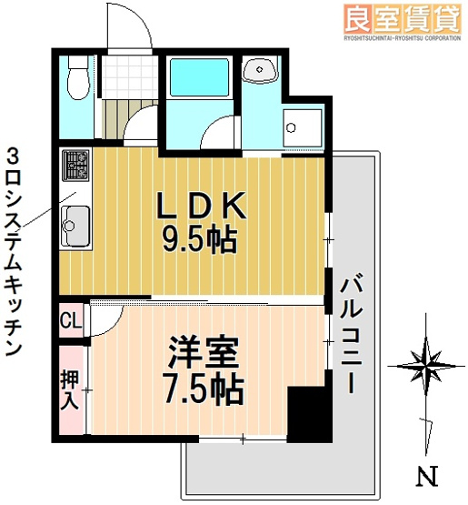 【間取り】 | ゴールドハイツ渡辺