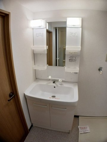 サンスコーレ弐番館の洗面所