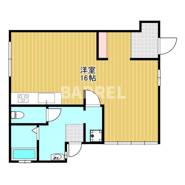 林借家の間取り