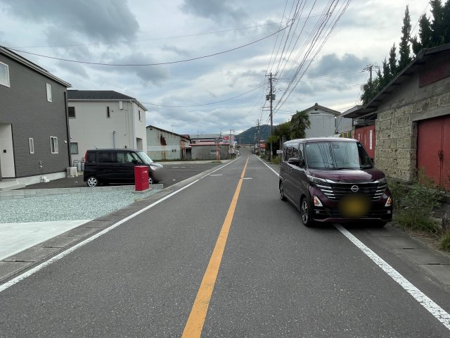 新築戸建・新築建売　大玉村玉井　玉井小・大玉中の前面道路含む現地写真