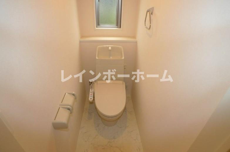 【仲介手数料：50％OFF】対象物件！のトイレ|コンパクトで使いやすいトイレです
