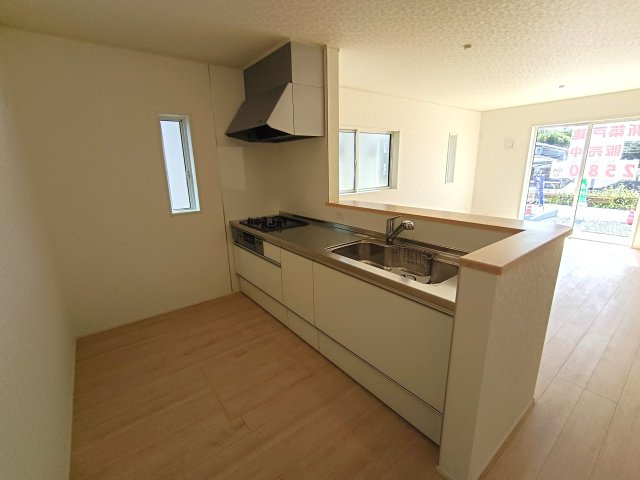 クレイドルガーデン周南市温田第1のキッチン|キッチンです