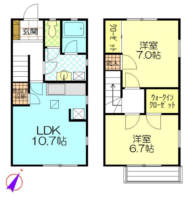 ゲンタラスＢの間取り