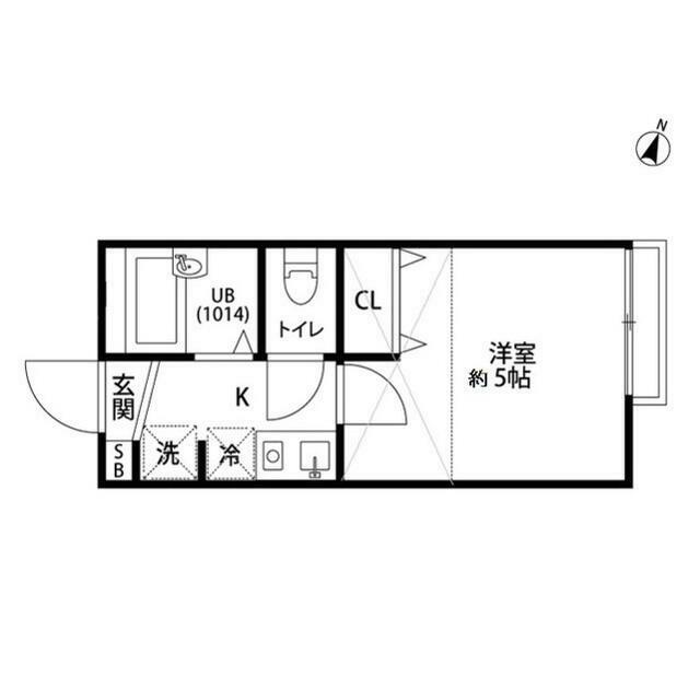 プレミエール南千住の間取り