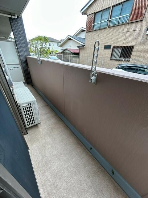 メゾンブリッジのバルコニー