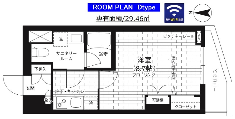 ステージファースト駒沢公園通りの間取り
