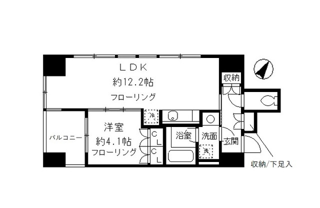 ルフィット神宮北参道の間取り