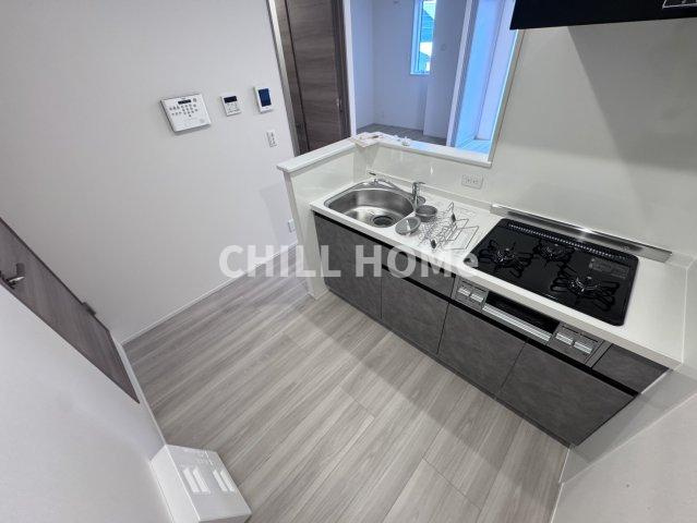 Σresidence歌川町　A棟のキッチン|当社、チルホームのHPもご覧ください(^^)/物件情報多数♪
