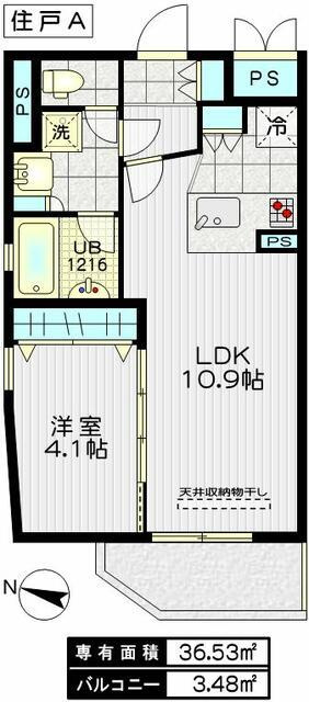 イーストープ高円寺の間取り|間取りです