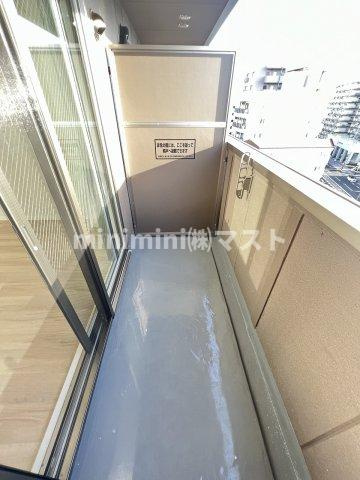 みおつくし岸里Ⅲのバルコニー