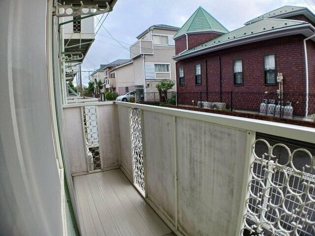 グリーンハイツ橘のバルコニー