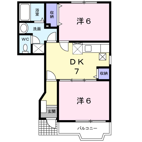 【間取り】 | セレーノＢ